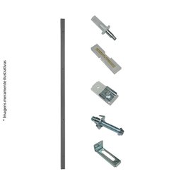 Kit Porta Camarão de Madeira Mescla 72 X 210 Batente Ecológico 11 Cm com Ferragens Lado Esquerdo - H - 4