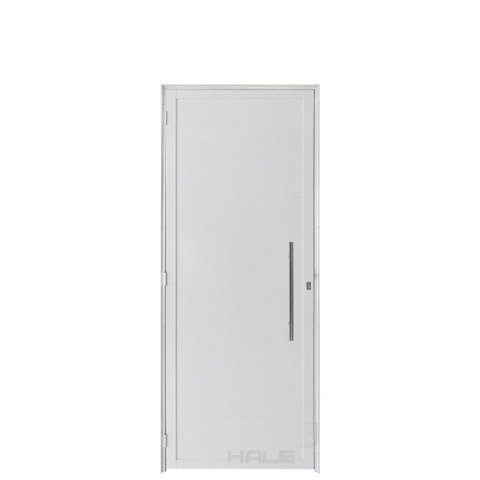Porta Lambril C/Puxador Alumínio Branco 2.10 x 1.00 Lado Esquerdo - Hale