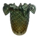 Ver imagem 2 de Vaso Tipo Murano de Vidro Verde 20 x 15cm | Casa Del Grande