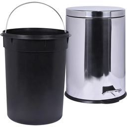Lixeira Aço Inox com Pedal 20 Litros 899305 Kala - 3