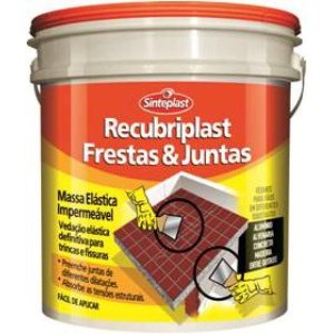Massa Elástica Impermeabilizante Frestas E Juntas 5Kg