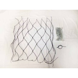 Kit Rede de Proteção Homellinea malha 3x3 para Janelas e Sacadas (Calopsitas) - 1,40 x 1,40 - 5