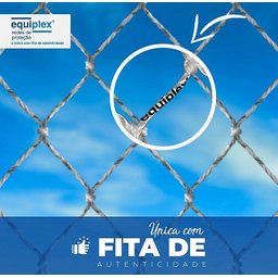 Kit Rede de Proteção Homellinea malha 3x3 para Janelas e Sacadas (Calopsitas) - 7,00 x 2,50 - 2