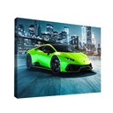 Ver imagem 1 de Quadro Decorativo Lamborghini Fluorescent Green