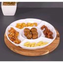 Ver imagem 2 de Petisqueira Melamina 5 Divisórias + Molheira 2 divisórias