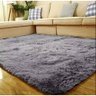 Tapete para Sala Quarto Luxo Liso Peludo Retangular 300x200cm Casen Cor: Cinza - 2