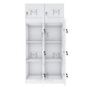 Ver imagem 3 de ARMÁRIO ESCANINHO 8 PORTAS COM RODAPÉ M203.2021.B MUNDI MOVEIS