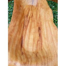 Fruteira Gamela de Madeira Angico Branco 55x28x8cm Artesanal - 9