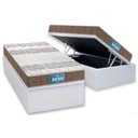 Ver imagem 1 de Cama Box Baú Solteiro: Colchão Espuma D33 Probel / Ep Guarda Costas Próintense Plus Double Face
