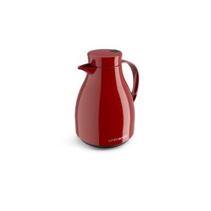 Garrafa Térmica Bule com Gatilho 500ml Uniterm Paris:vermelho