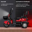 Ver imagem 6 de Triciclo Elétrico - Smart Pam - 800w Lithium - Vermelho - Plug And Move