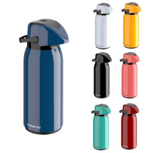 Garrafa Térmica Uniterm Verona 1,8 Litros Chá Café Leite:azul