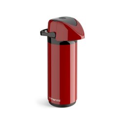 Garrafa Térmica Uniterm Verona 1 Litro Chá Café Leite:vermelho - 2