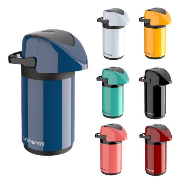 Garrafa Térmica Uniterm Verona 600ml Chá Café Leite:azul