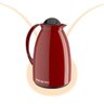 Garrafa Térmica Uniterm Florença 650ml Chá Café Leite:vermelho - 2