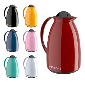 Garrafa Térmica Uniterm Florença 650ml Chá Café Leite:vermelho