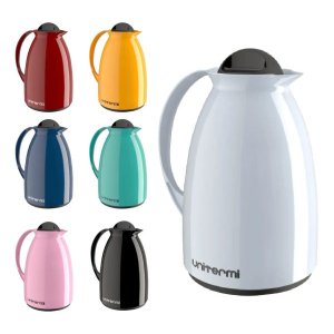 Garrafa Térmica Uniterm Florença 650ml Chá Café Leite:branco