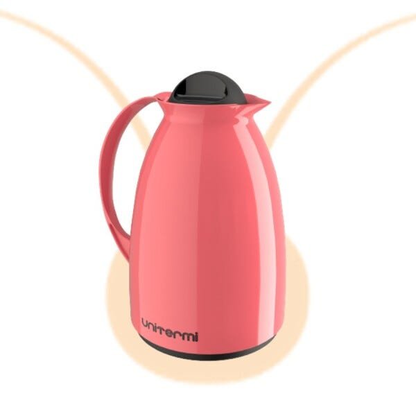 Garrafa Térmica Uniterm Florença 650ml Chá Café Leite:rosa - 2