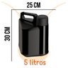 Botijão Garrafa Térmica 5 Litros Uniterm Turim Café:azul - 3