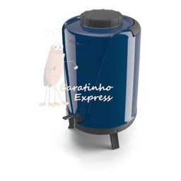 Botijão Garrafa Térmica 10 L com Torneira Uniterm Arezzo:azul - 2