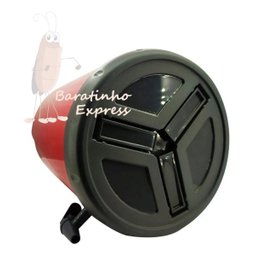 Botijão Garrafa Térmica 10 L com Torneira Uniterm Arezzo:vermelho - 4