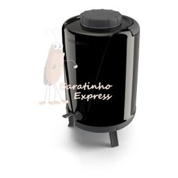 Botijão Garrafa Térmica 10 L com Torneira Uniterm Arezzo:preto - 2