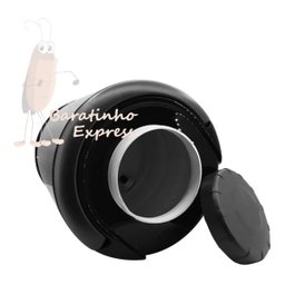 Botijão Garrafa Térmica 10 L com Torneira Uniterm Arezzo:preto - 3