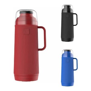Garrafa Térmica 1 Litro Mundial Termolar Chá Café Leite:vermelho