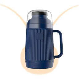 Garrafa Térmica 500ml Mundial Termolar Chá Café Leite:azul Noturno - 2