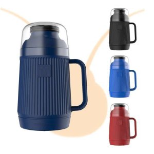 Garrafa Térmica 500ml Mundial Termolar Chá Café Leite:azul Noturno