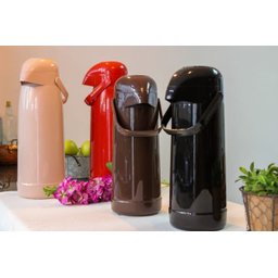 Garrafa Térmica 1,8 Litro Magic Pump Termolar Chá Café Leite:branco - 3