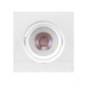 Spot LED Downlight Embutir Quadrado Mr16 4,5W 2700K Quente - 1