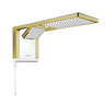Chuveiro Ducha Acqua Duo Ultra Branco Matte Gold 7800w 220v Lorenzetti - 1