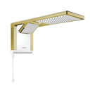 Ver imagem 1 de Chuveiro Ducha Acqua Duo Ultra Branco Matte Gold 7800w 220v Lorenzetti