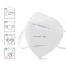 Kit 100 Máscara De Proteção Hospitalar KN95 Com Clip Nasal - 3