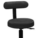 Ver imagem 7 de Maca Estética Charme + Mocho + Escada + Capa Plástica Corino - Sofa Store:corino Preto