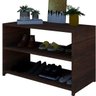 Sapateira 70cm Imbuia Porta de Sala, Quarto e Banheiro Mdf - 1