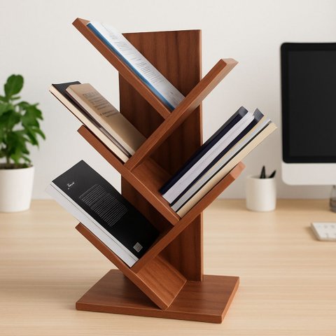 Livreiro Estante Imbuia 60cm Prateleira Porta Livros Revista Cd Dvd