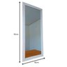 Espelho para Quarto com Moldura Retangular de Parede Branco - 2