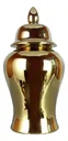 Ver imagem 1 de Vaso Decorativo Sala Dourado Porcelana Chinesa 50x24