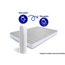 Ver imagem 4 de Colchão Casal Castor Espuma a Vácuo Visco Gel Molas Ensacadas Pocket Vitagel Max Anatomic Double Face Bed