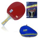 Ver imagem 7 de Raquete Ping Pong 4 Estrelas Tenis de Mesa Profissional Equilibrada Confortavel Versatil Esporte Rec