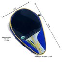 Ver imagem 2 de Raquete Ping Pong 4 Estrelas Tenis de Mesa Profissional Equilibrada Confortavel Versatil Esporte Rec