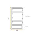 Ver imagem 3 de Vitro Basculante Branco 100x40 Linha 25 Jade