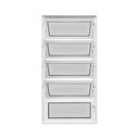 Ver imagem 2 de Vitro Basculante Branco 100x40 Linha 25 Jade