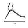 20 Gancho para Eucatex 5cm Arame 4mm Preto - 2