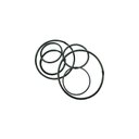 Ver imagem 4 de Anel O-ring Viton Encapsulado, Anel de Vedação (fep), Dureza 55 Shore (d), Suporta até 200º C