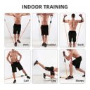 Ver imagem 4 de Kit Elástico Para Treino Exercícios Malhar Musculação Casa