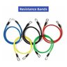 Kit Elástico Para Treino Exercícios Malhar Musculação Casa - 2