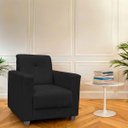 Ver imagem 2 de Kit Poltrona Cadeira para Sala Confortável Reforçada Veneza Suede
